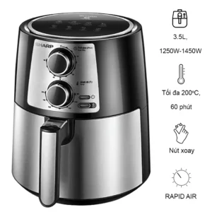Nồi chiên không dầu Sharp 4.2 lít KF-AF42MV-ST