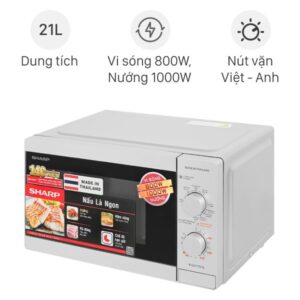 Lò vi sóng có nướng Sharp 21 lít R-G211TV-SL