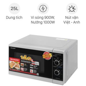 Lò vi sóng có nướng Sharp 25 lít R-G251TV-SL