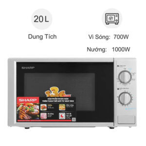 Lò vi sóng có nướng Sharp 20 lít R-G228VN-SL