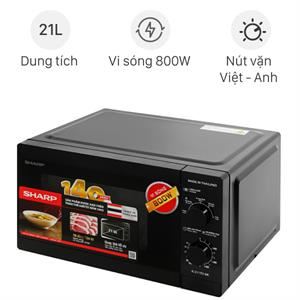 Lò vi sóng Sharp 21 lít R-211TV-BK