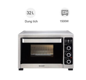 Lò nướng Sharp 32 lít EO-A324RCSV-ST