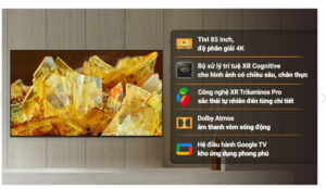 Google Tivi Sony 4K 85 inch XR-85X90L