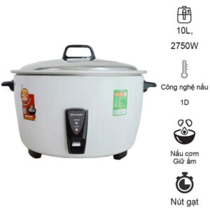 Nồi cơm điện Sharp 10 lít KSH-D1010V