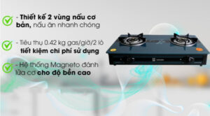 Bếp ga đôi Sakura SA-690GH