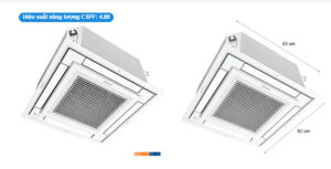 Máy lạnh âm trần Daikin FFFC50AVM Inverter 2.0 HP (2 Ngựa)