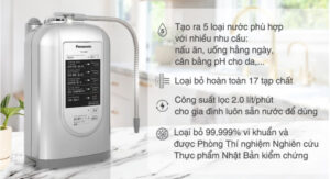 Máy lọc nước ion kiềm Panasonic TK-AS45 3 tấm điện cực