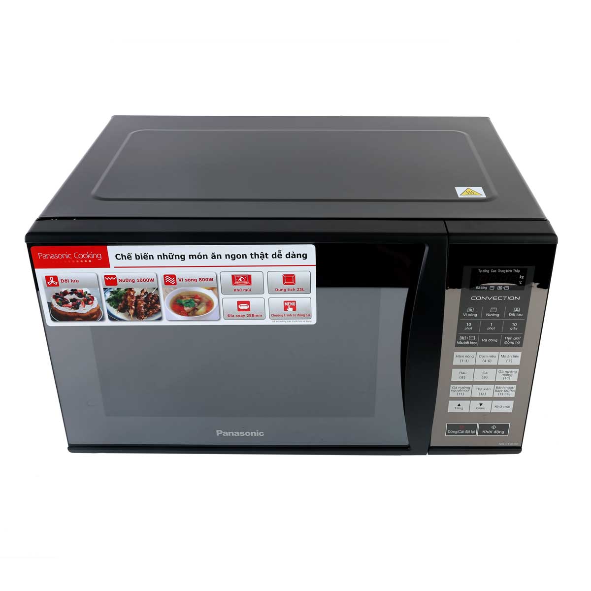 Lò vi sóng Panasonic 23 lít NN-CT36HBYUE - Ảnh 2