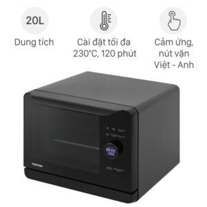 Lò Chiên Hấp Toshiba 20 Lít MS3-STQ20SE(BK)