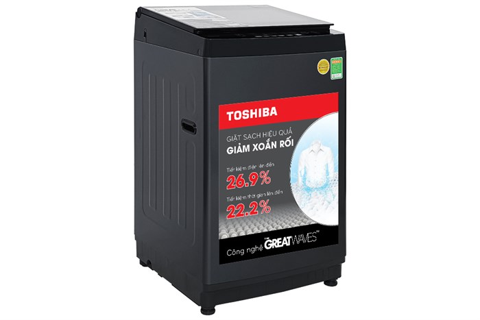 Máy giặt Toshiba 9kg AW-M1000FV(MK) - Ảnh 3