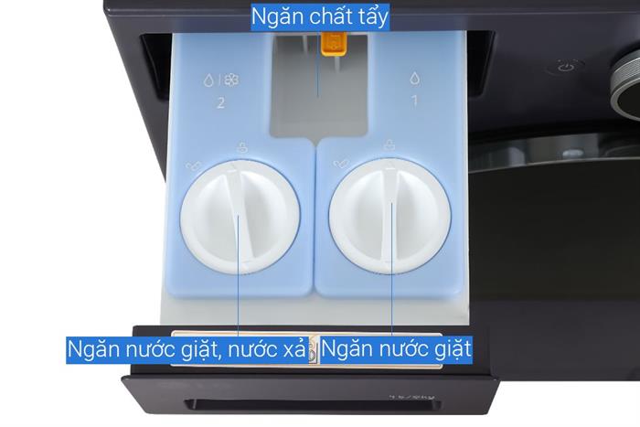 Máy giặt sấy LG Inverter giặt 15 kg - sấy 8 kg F2515RNTG - Ảnh 4