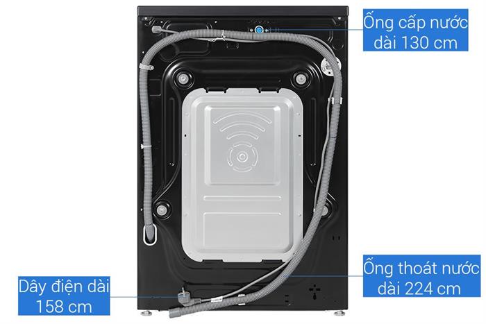 Máy giặt sấy LG Inverter giặt 15 kg - sấy 8 kg F2515RNTG - Ảnh 8
