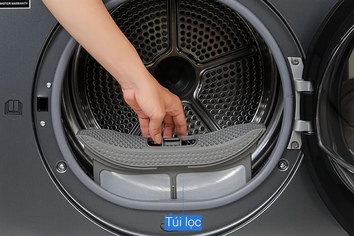 Máy sấy bơm nhiệt Toshiba 8 kg TD-T21B90HWV(MG) - Ảnh 5