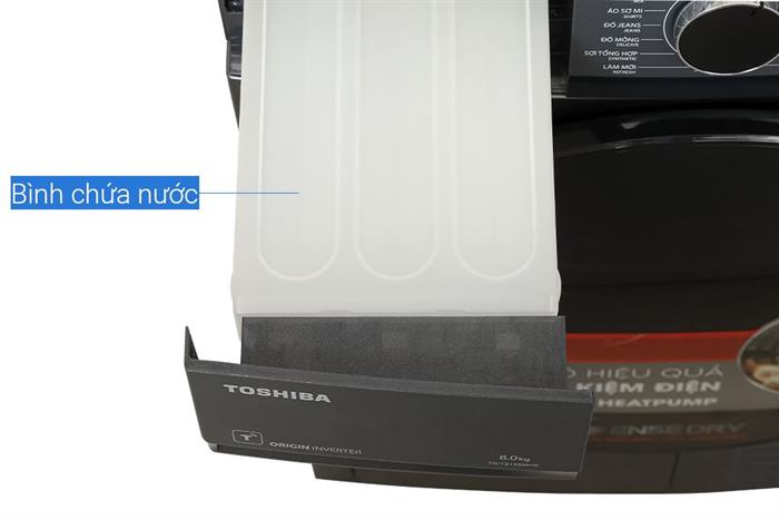Máy sấy bơm nhiệt Toshiba 8 kg TD-T21B90HWV(MG) - Ảnh 7