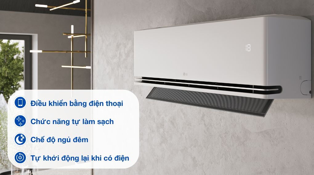 Máy lạnh LG Inverter 1 HP IDC09M1 - Ảnh 4