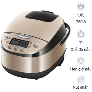 Nồi cơm điện Toshiba 1.8 lít RC-18DR3PV(G)