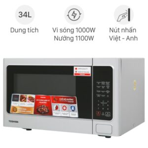 Lò vi sóng có nướng Toshiba 34 lít ER-SGS34(S1)VN