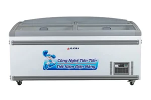 Tủ đông kính cong Alaska 450 lít KN-450