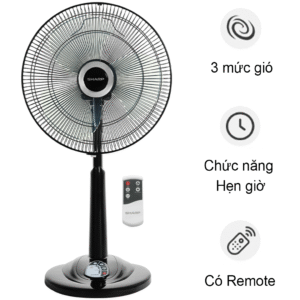 Quạt lửng Sharp 3 cánh 50W PJ-L40RV-DG