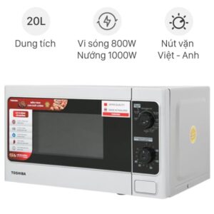 Lò vi sóng có nướng Toshiba 20 lít ER-SGM20(S1)VN