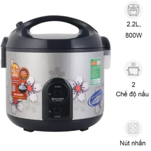 Nồi cơm nắp gài Sharp 2.2 lít KS-R231STV