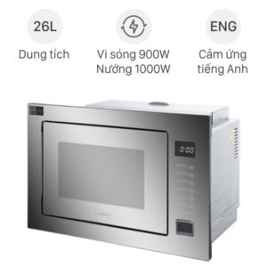 Lò vi sóng có nướng lắp âm Junger 26 lít TK-90
