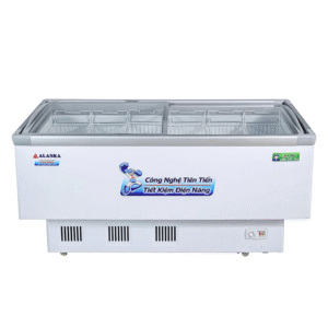 Tủ đông nằm kính cong Alaska 400 lít KN-400