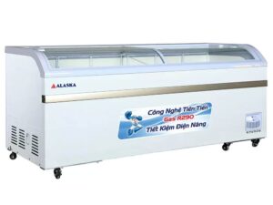 Tủ đông mặt kính cong Alaska 550 lít KC-550