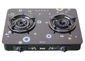 Bếp gas đôi Rinnai RV-715SLIM (GL-Bubble)