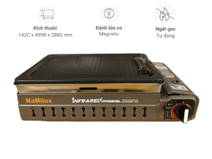 Bếp nướng gas đa năng Namilux GM2520PS