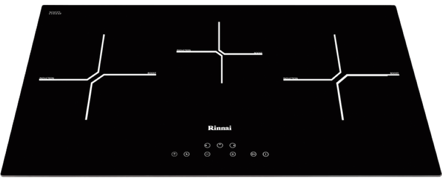 Bếp điện từ 3 vùng nấu Rinnai RB-7013H-CB