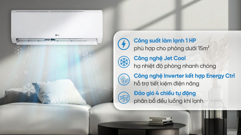 Máy lạnh LG Inverter 1 HP IFC09M1 - Ảnh 6