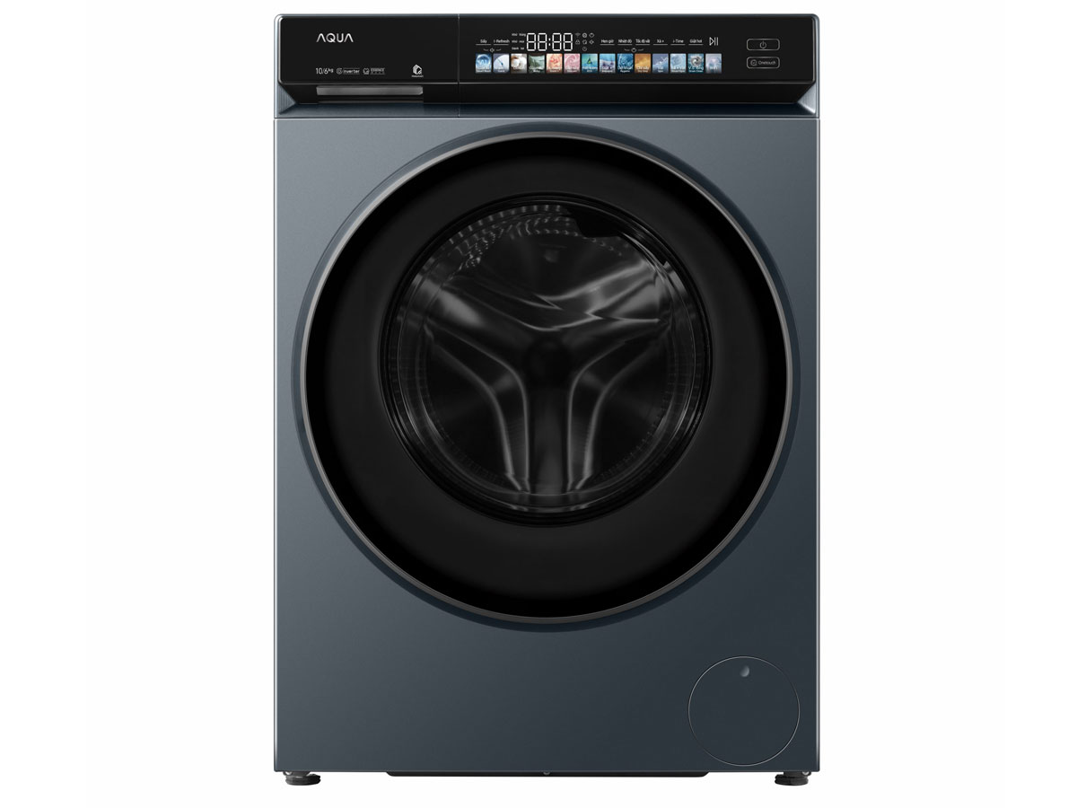 Máy giặt sấy Aqua Inverter giặt 12 kg - sấy 7 kg AWD12-BD4377U1L(GN)
