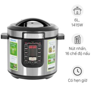 Nồi áp suất điện Philips 6 lít HD2237/66