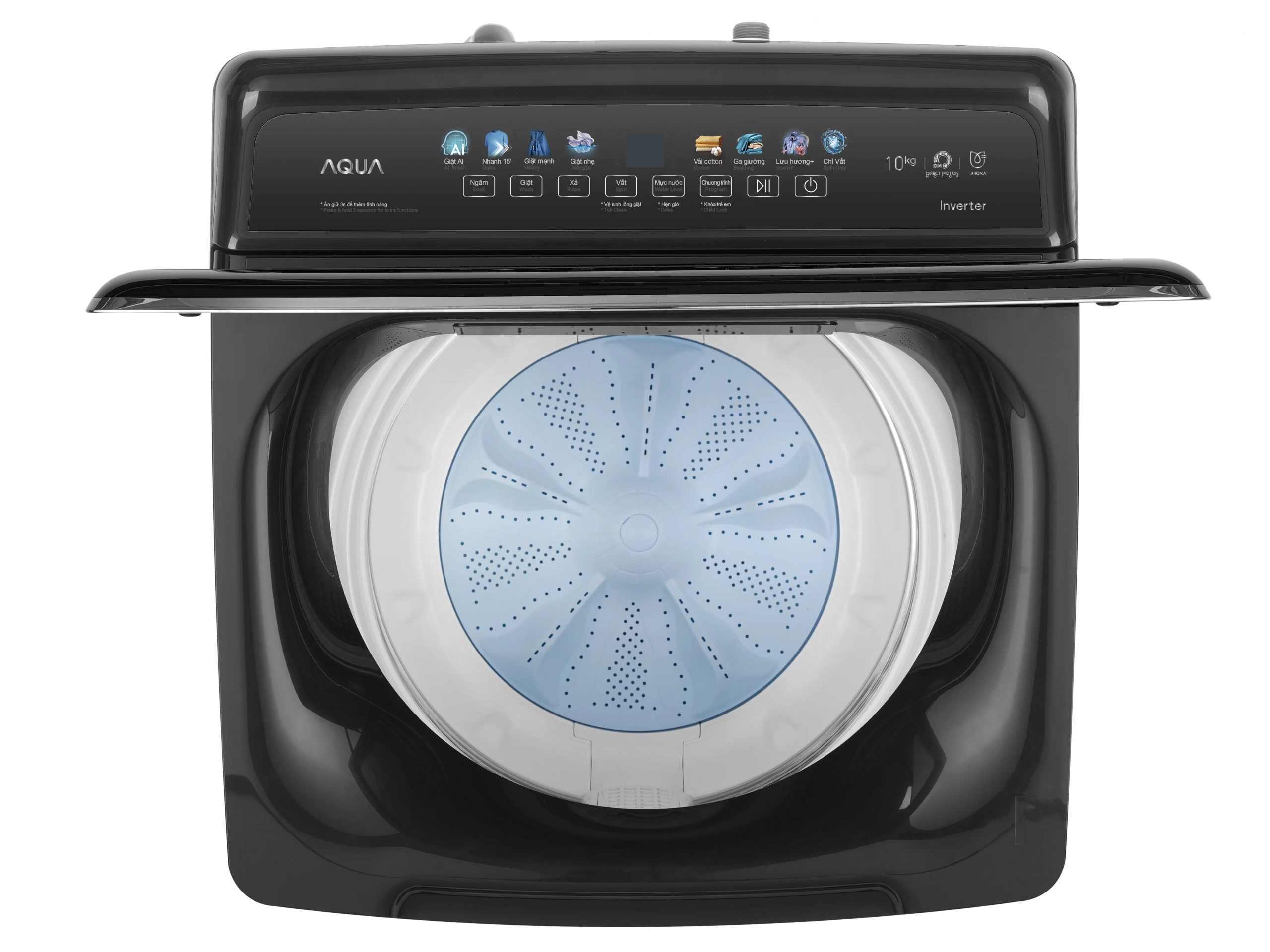Máy giặt Aqua Inverter 10 kg AWM10-B2158L(B) - Ảnh 4