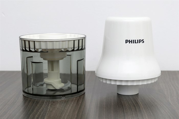 Máy xay thịt mini Philips 450W 0.5 lít HR1393 - Ảnh 3
