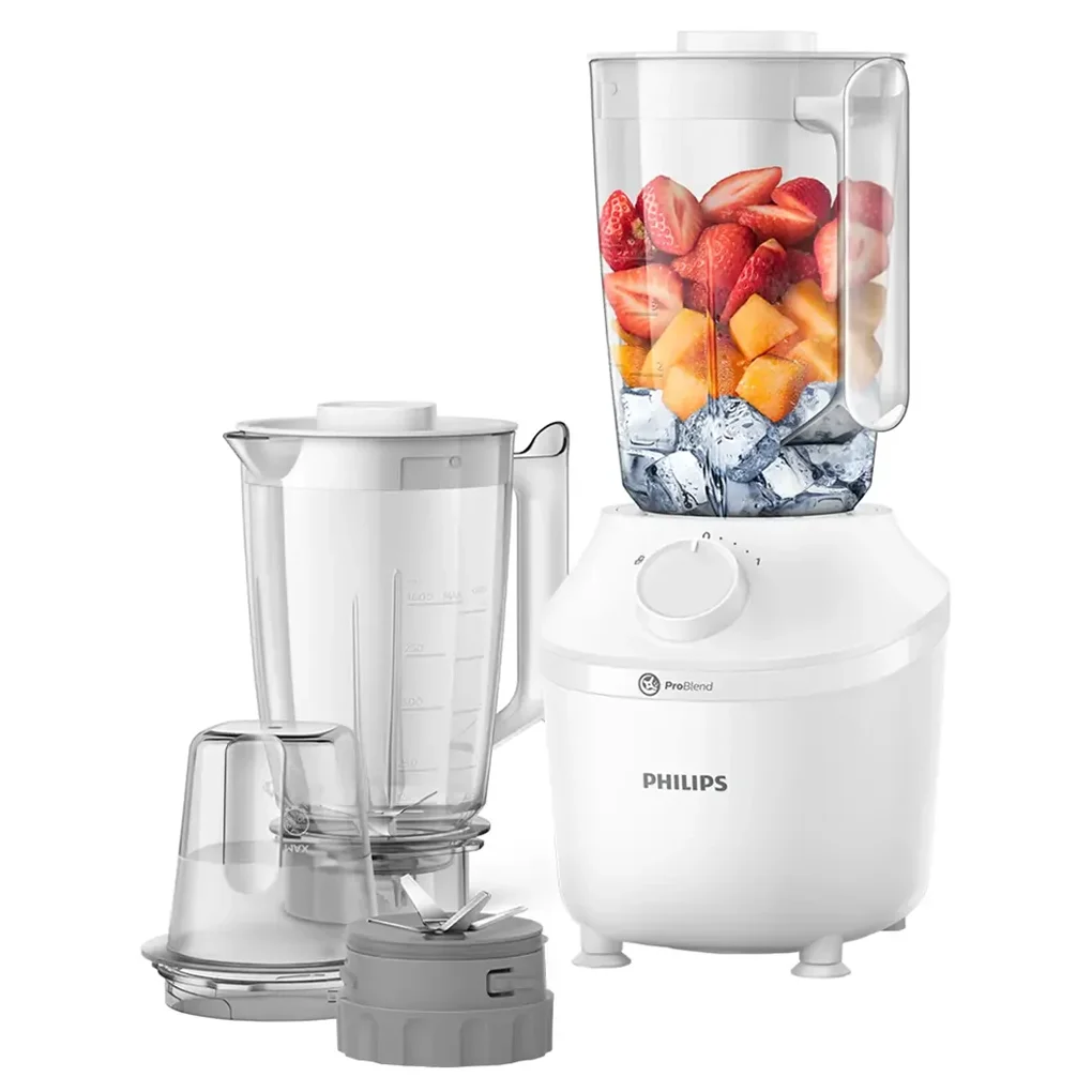 Máy xay sinh tố đa năng Philips 3 cối HR2041/50 - Ảnh 2