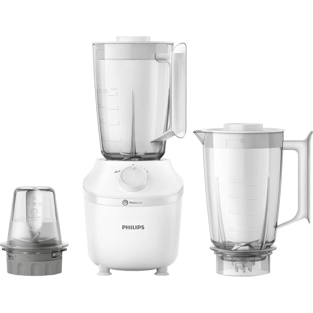 Máy xay sinh tố đa năng Philips 3 cối HR2041/50 - Ảnh 3