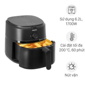 Nồi chiên không dầu Philips 6.2 lít NA130/00