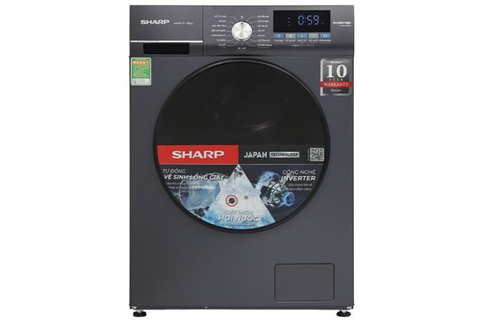 Máy giặt Sharp Inverter 11 kg ES-FM110CB-SB