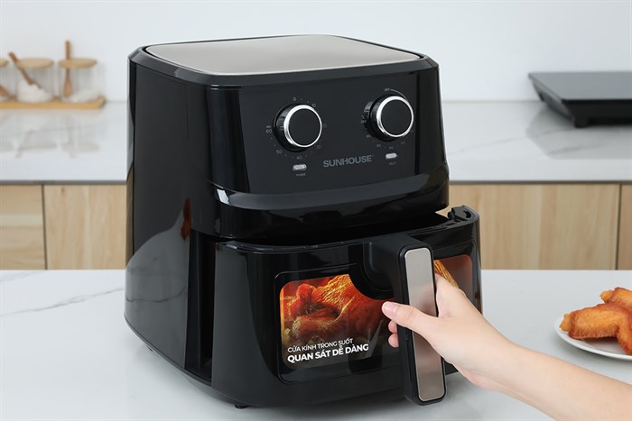 Nồi chiên không dầu Sunhouse 6.5 lít SHD4030 - Ảnh 4