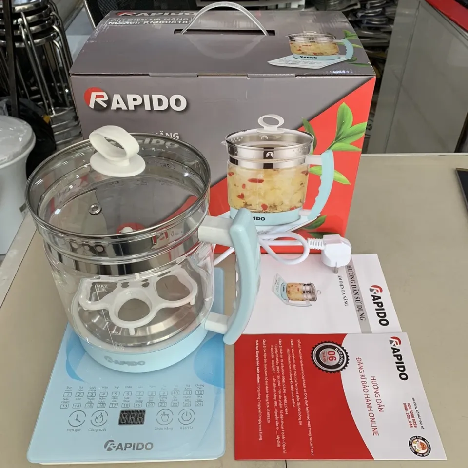 Bình đun đa năng Rapido 1.8 lít RMK0818-S - Ảnh 4