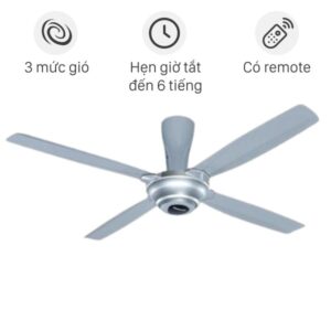 Quạt trần Panasonic 4 cánh 59W F-56MPG-S