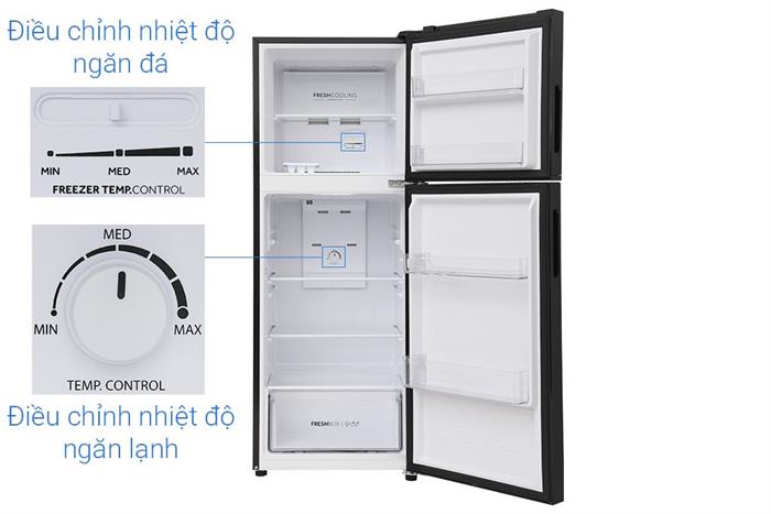 Tủ lạnh Aqua Inverter 212 lít AQR-T239FA(FB) - Ảnh 7