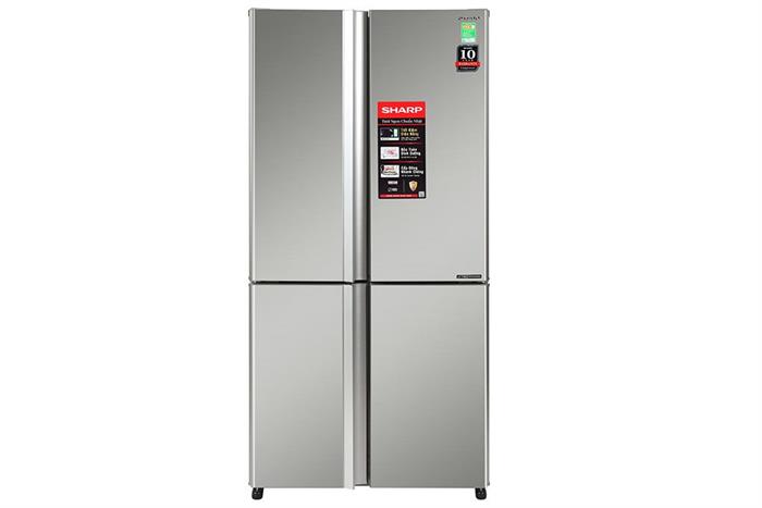 Tủ lạnh Sharp Multi Door Inverter 572 lít SJ-FX650V-SL