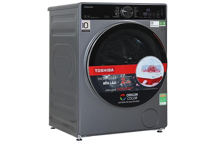 Máy giặt sấy Toshiba Inverter giặt 13 kg - sấy 8 kg TWD-T25BZP140MWV(MG) - Ảnh 3