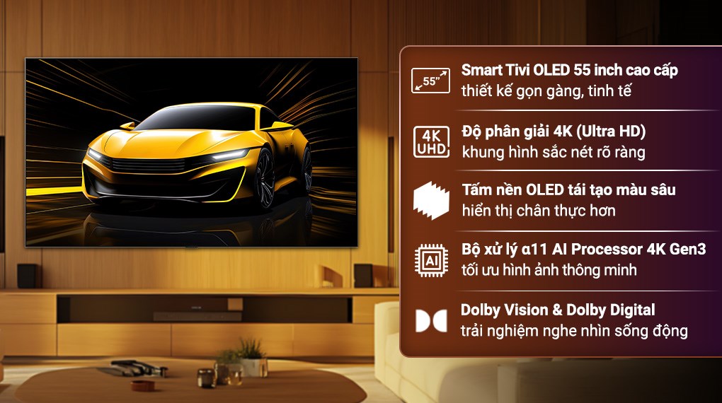 Smart Tivi OLED LG AI 4K 55 inch OLED55G6PSA - Ảnh 9