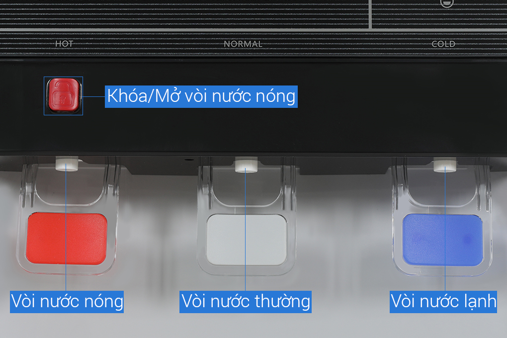Cây nước nóng lạnh Kangaroo 585W KG64A3 - Ảnh 6