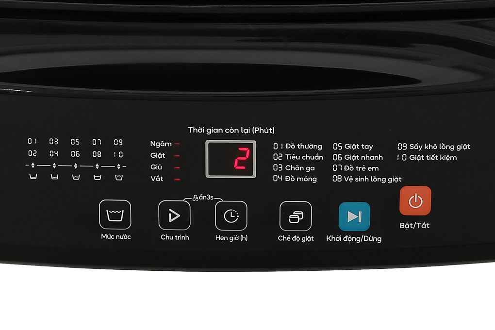 Máy giặt Casper 9 kg WT-9NB3 - Ảnh 5