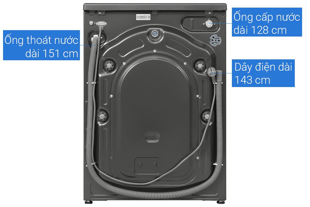 Máy giặt Casper Inverter 10.5 kg WF-D105VGR1 - Ảnh 8
